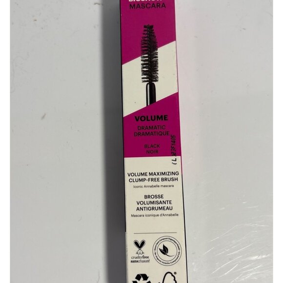 Annabelle Mascara BigShow Black  Volume Maximizing Clump-Free Brush - Picture 2 of 4